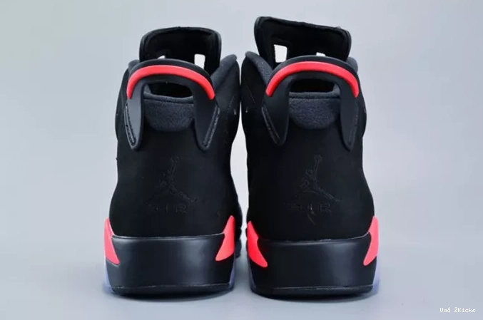 Retro 5627 Infrared 649 Affordable 384664- Black Jordan 6 0623